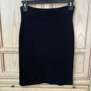 Rock & Republic Black Knit Skirt – XS (NWOT)